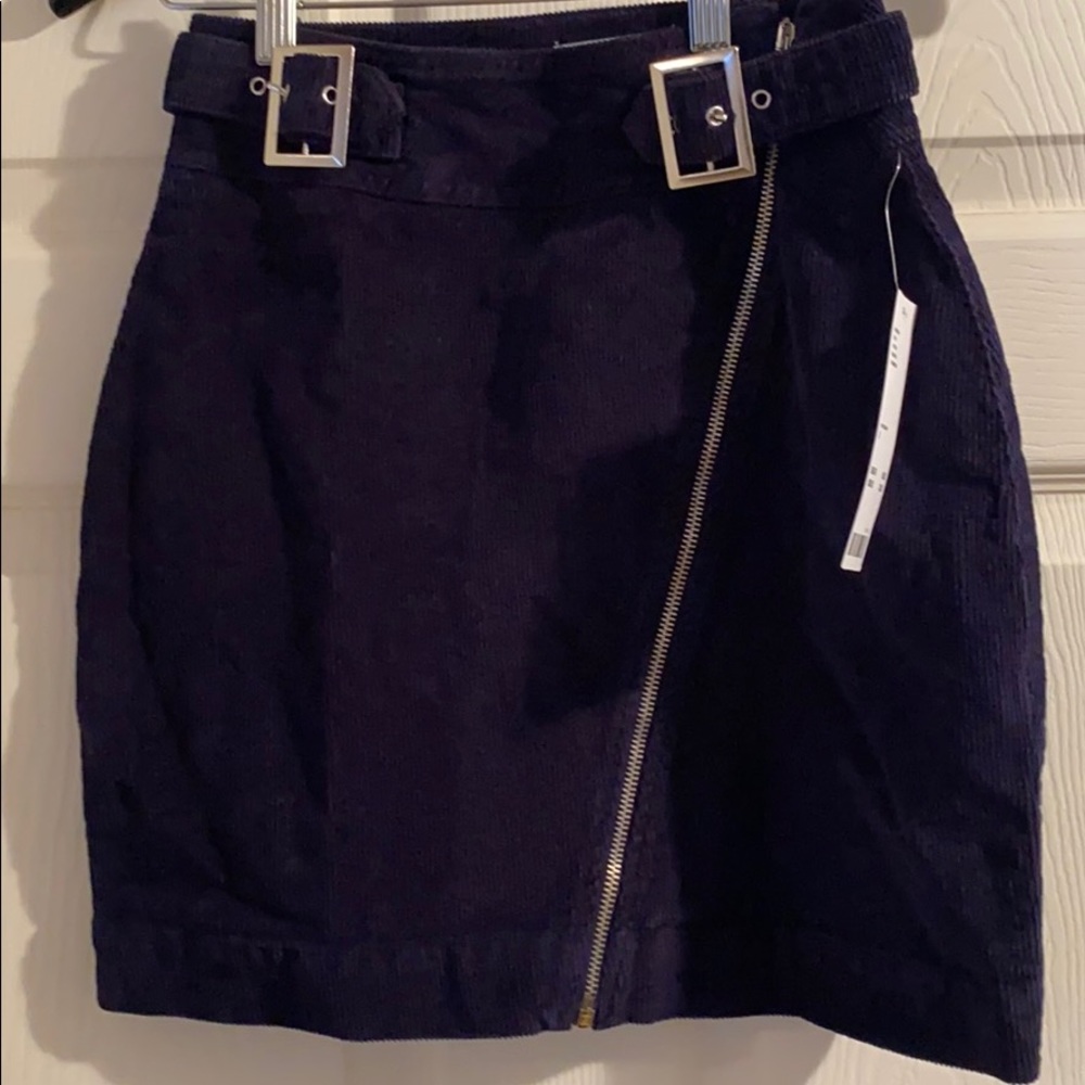 Brand new with tags corduroy mini skirt super cute